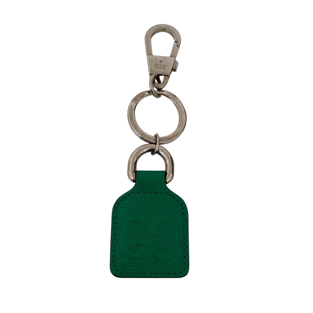 【中古】 GUCCI　 キーホルダー グリーン 【061125】（グッチ）