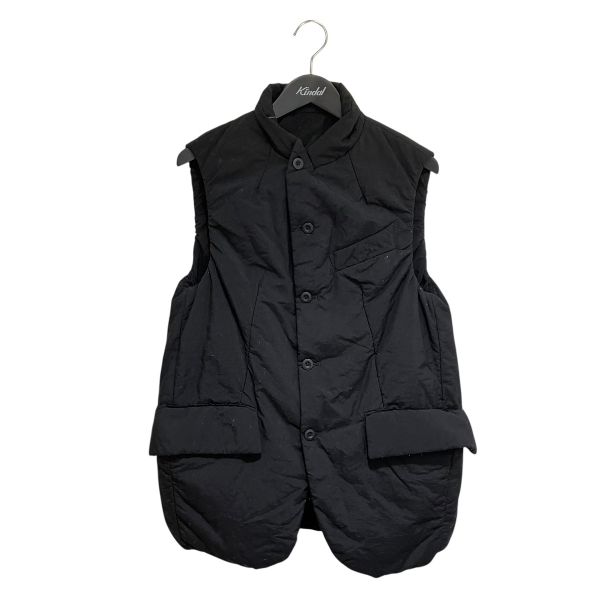 【中古】 TEATORA Device Vest packable 中綿ベスト tt-305-PP ブラック サイズ：46 【価格見直し】