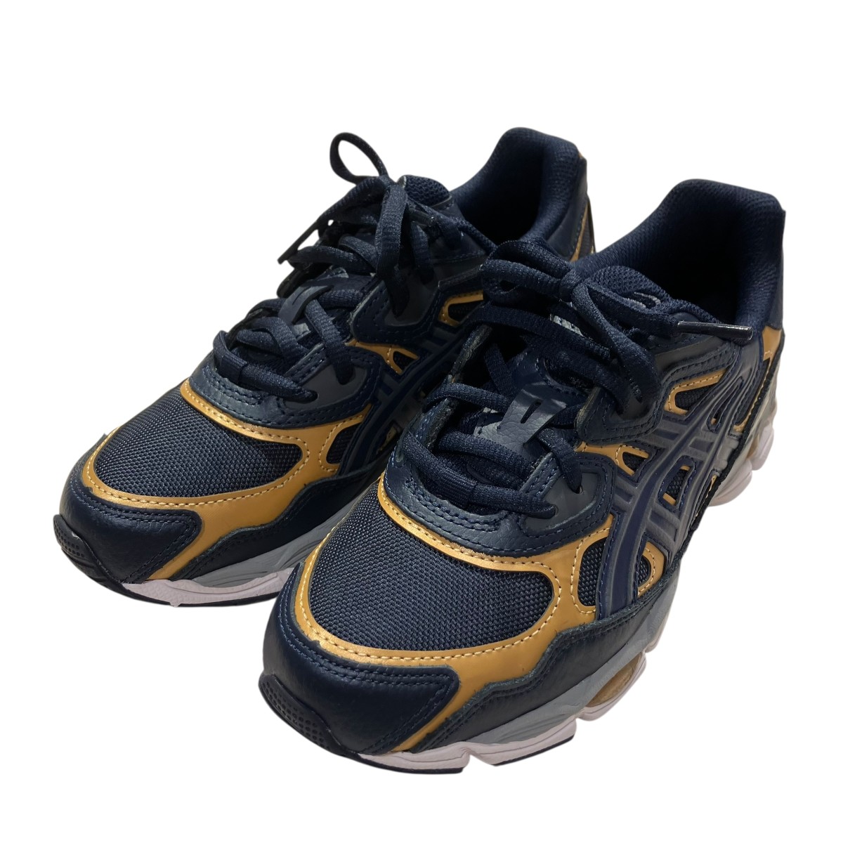 【中古】 asics GEL-NYC スニーカー F921124 ブラック サイズ：23.0ｃｍ 【価格見直し】