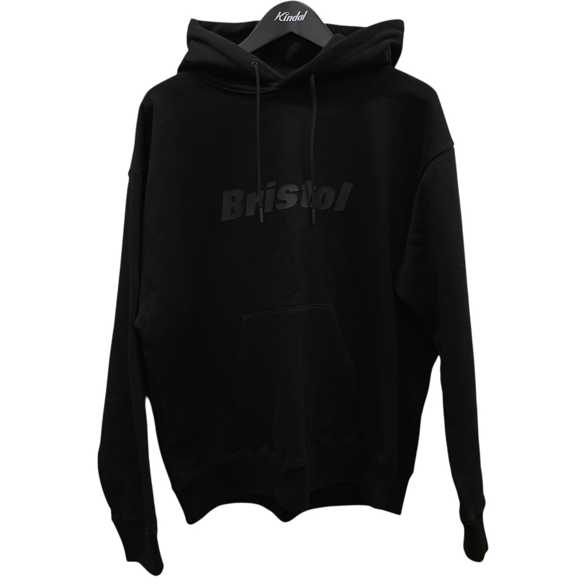 【中古】 F．C．Real Bristol×YOHJI YAMAMOTO　 23AW プルオーバーパーカー FCRB 232127 ブラック サイズ：M 【090426】（エフシーレアルブリストル×ヨウジヤマモト）