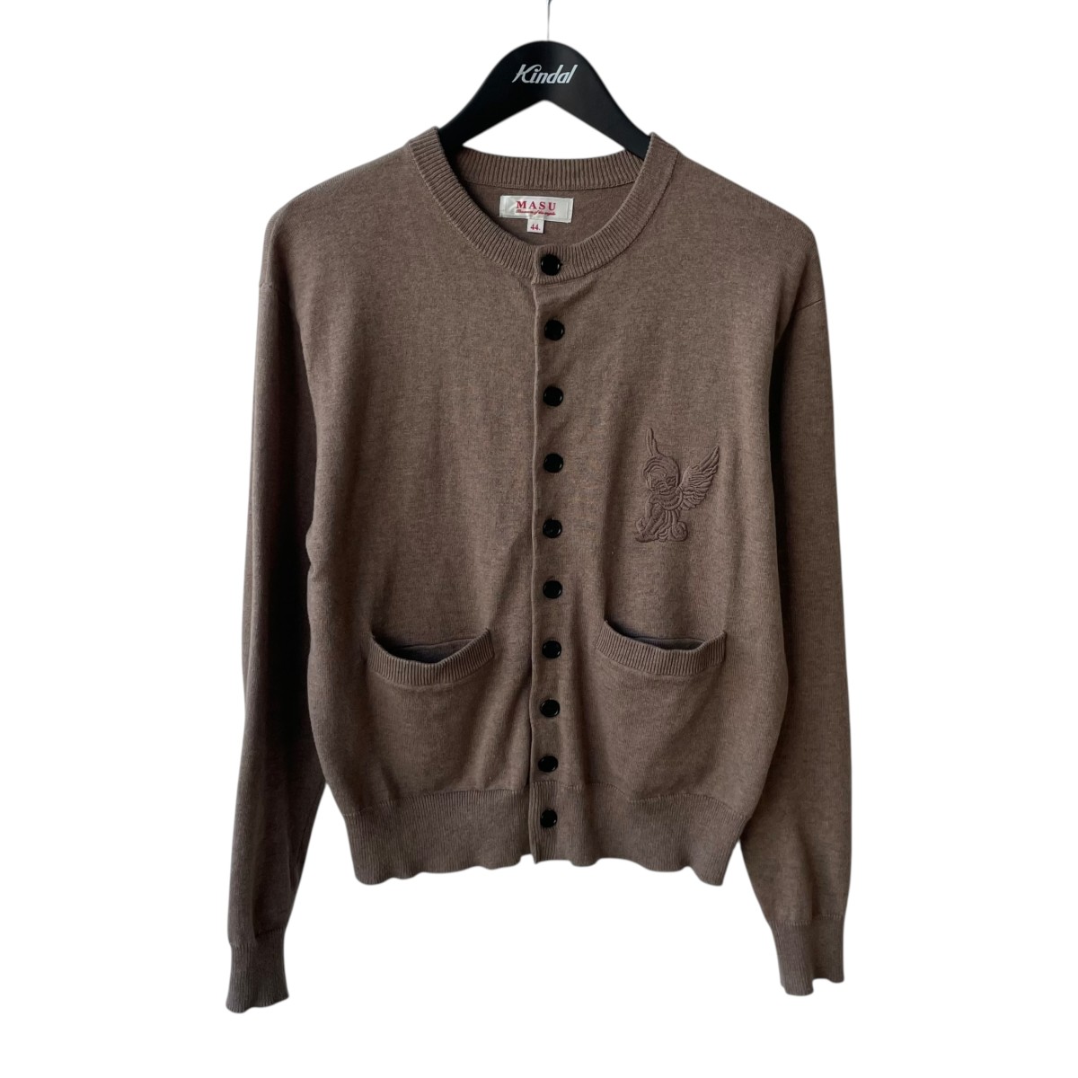 マユマユ 楽天市場】MASU 23aw UNICORN GRUNGE CARDIGAN PURPLE MFFW-KN0123