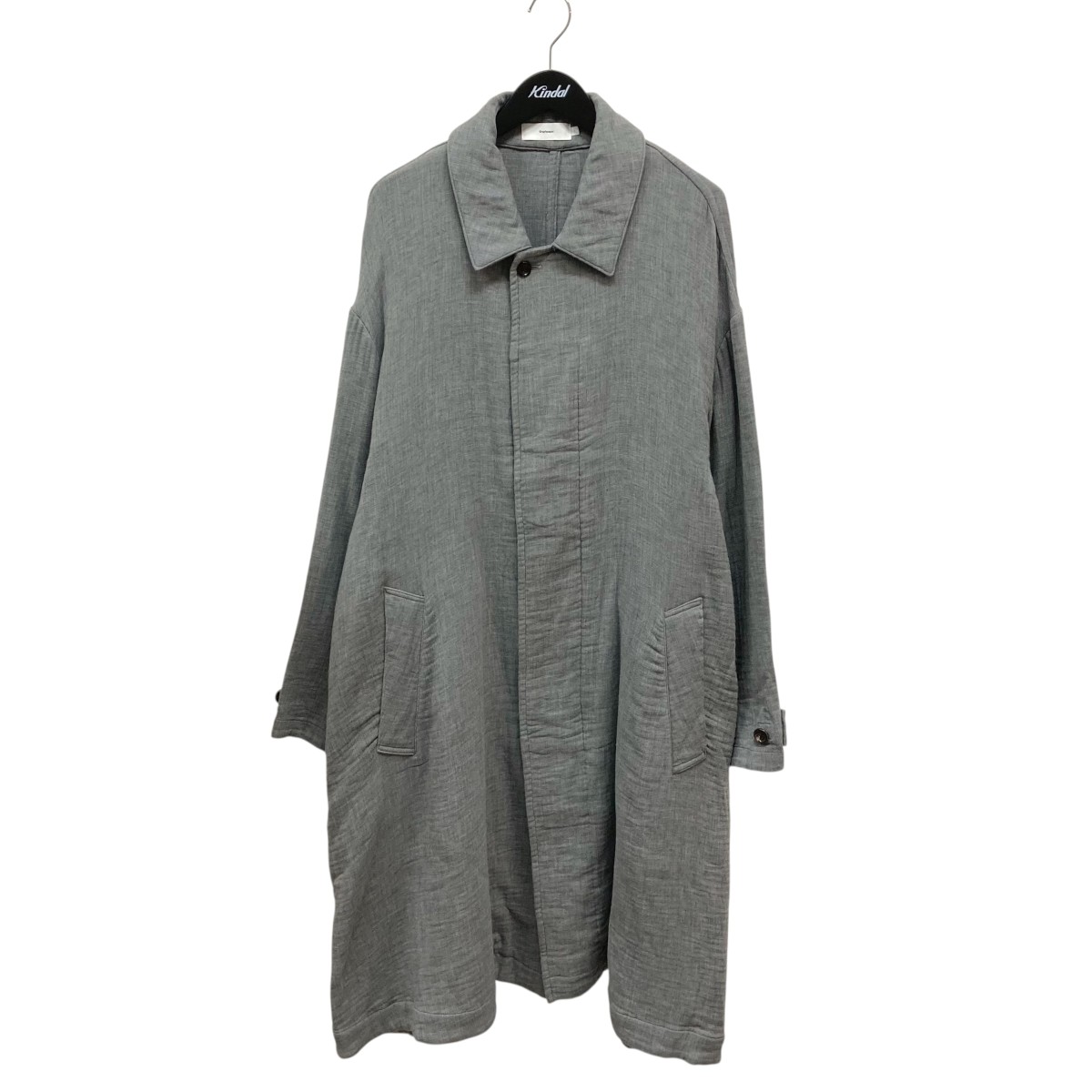 楽天市場】GRAPHPAER 21aw Wool Kersey Pea Coat GM213-10215 Size-2