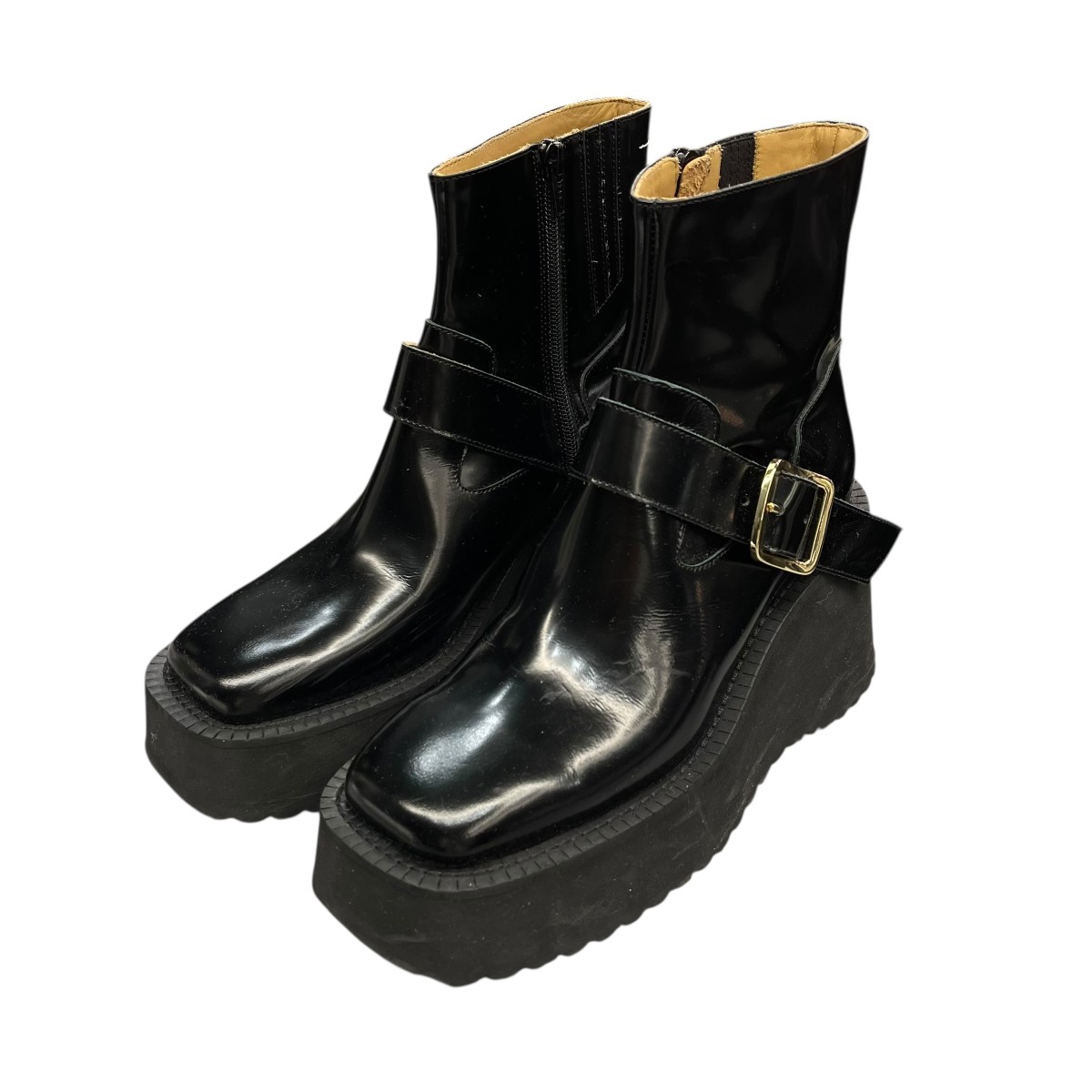 【中古】\u003cBR\u003eMM6 Maison Margiela\u003cBR\u003eブーツ 黒いこと 大きさ：40\u003cBR\u003e【必要経費思いかえす】
