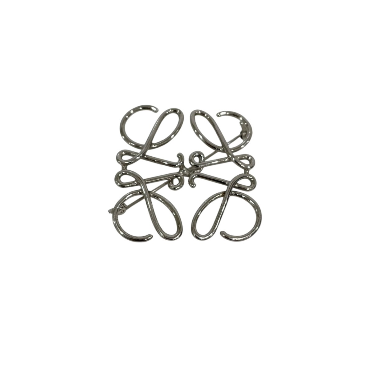 楽天市場】【美品】LOEWE ロエベ カフスボタン パラジウム シルバー