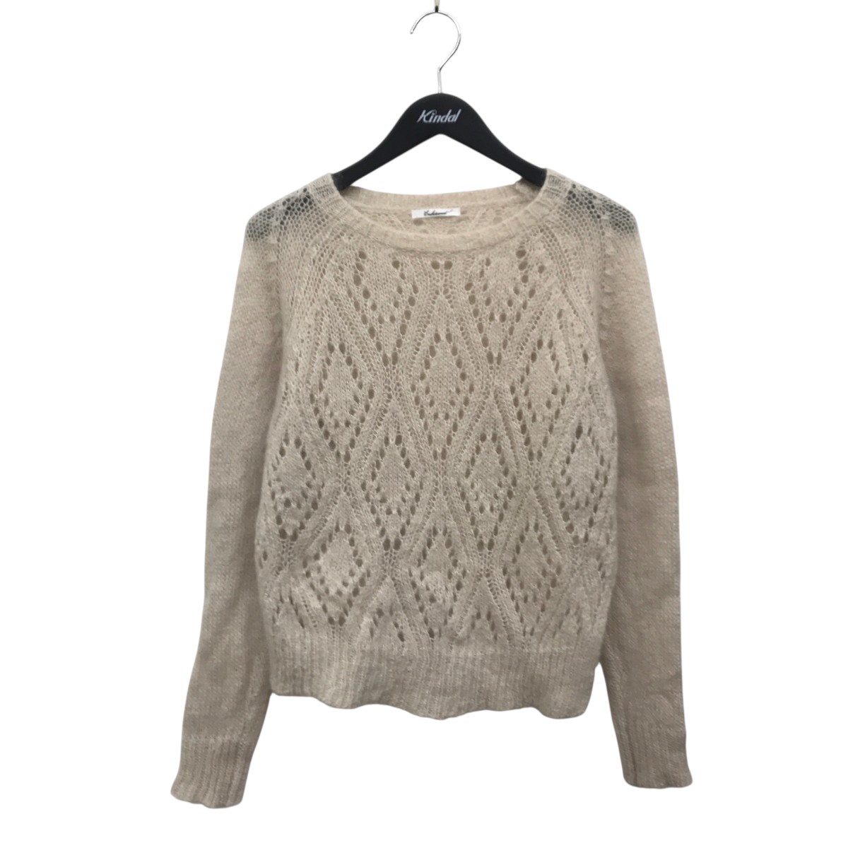 an/eddy 一点物 ニットクッション アンエディ 限定 展示品 苔に侵食されたニット」を展示販売、蓮沼千紘の「an/eddy」が新作展を開催