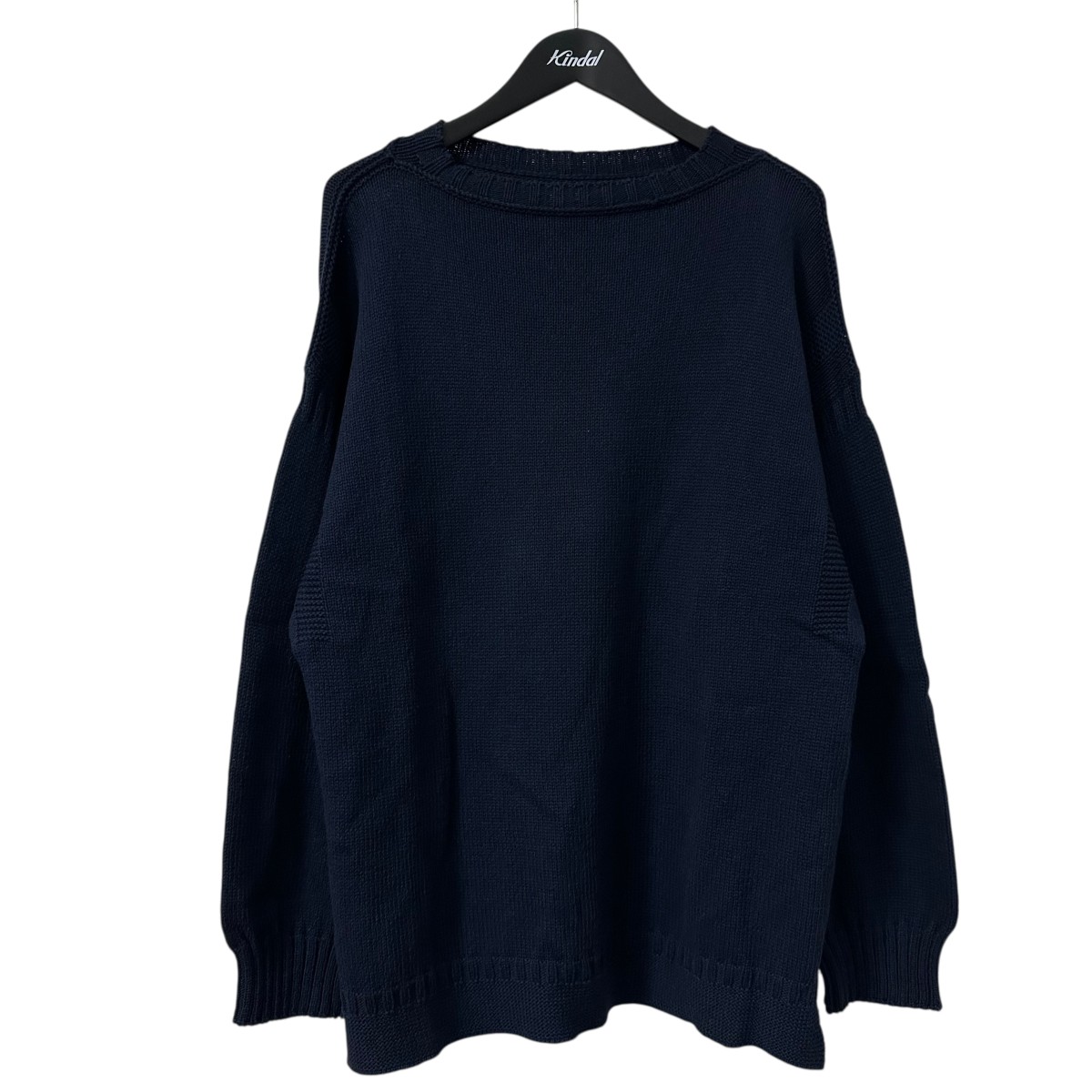【中古】 BODHI　 GURNSEY SUMMER SWEATER コットンニット BD18004 ネイビー サイズ：2 【091125】（ボーディ） 17,820円
