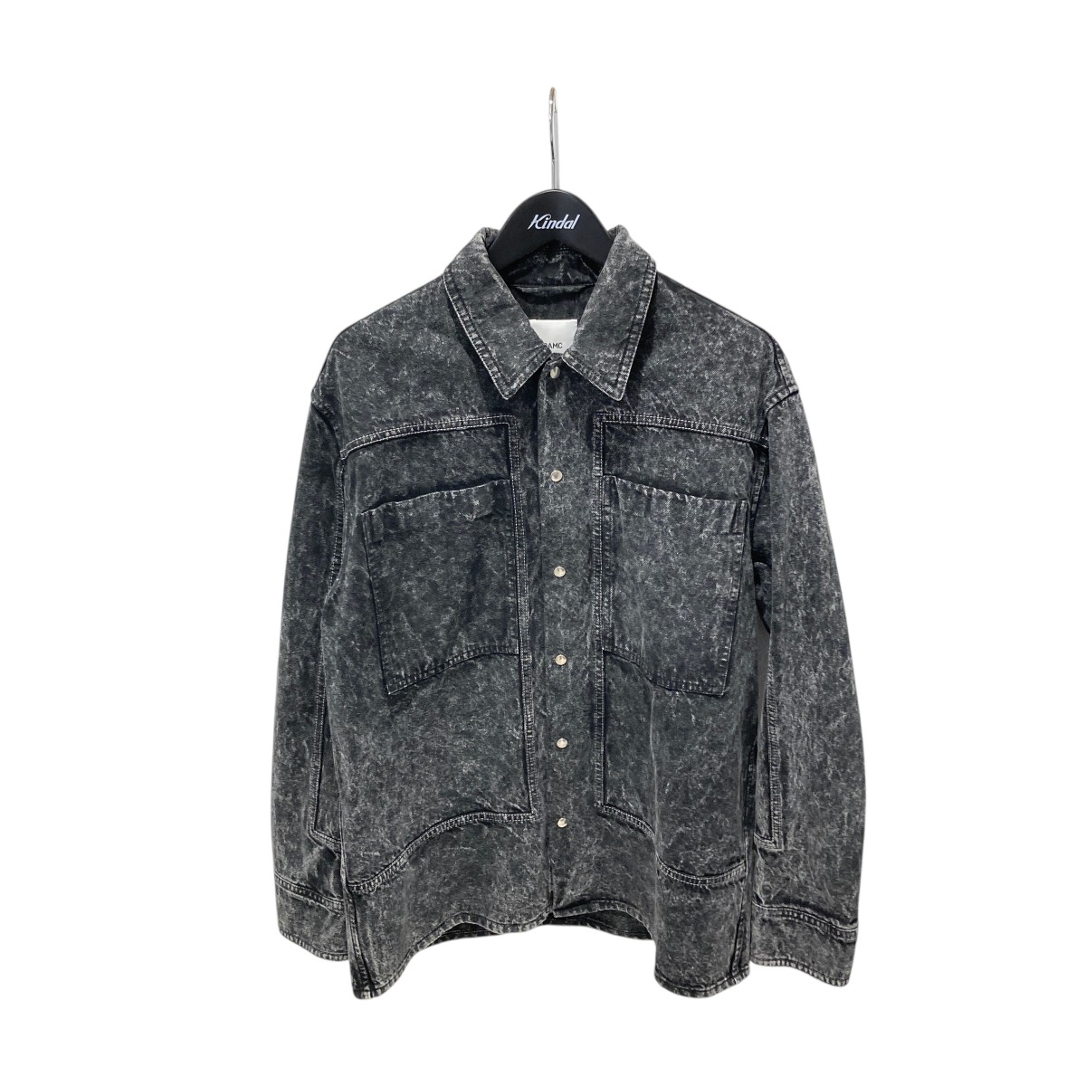 【中古】 OAMC 24SS Denim Jacket KLEE SHIRT デニムジャケット 24E28OAU13 ブラック サイズ：S 【価格見直し】