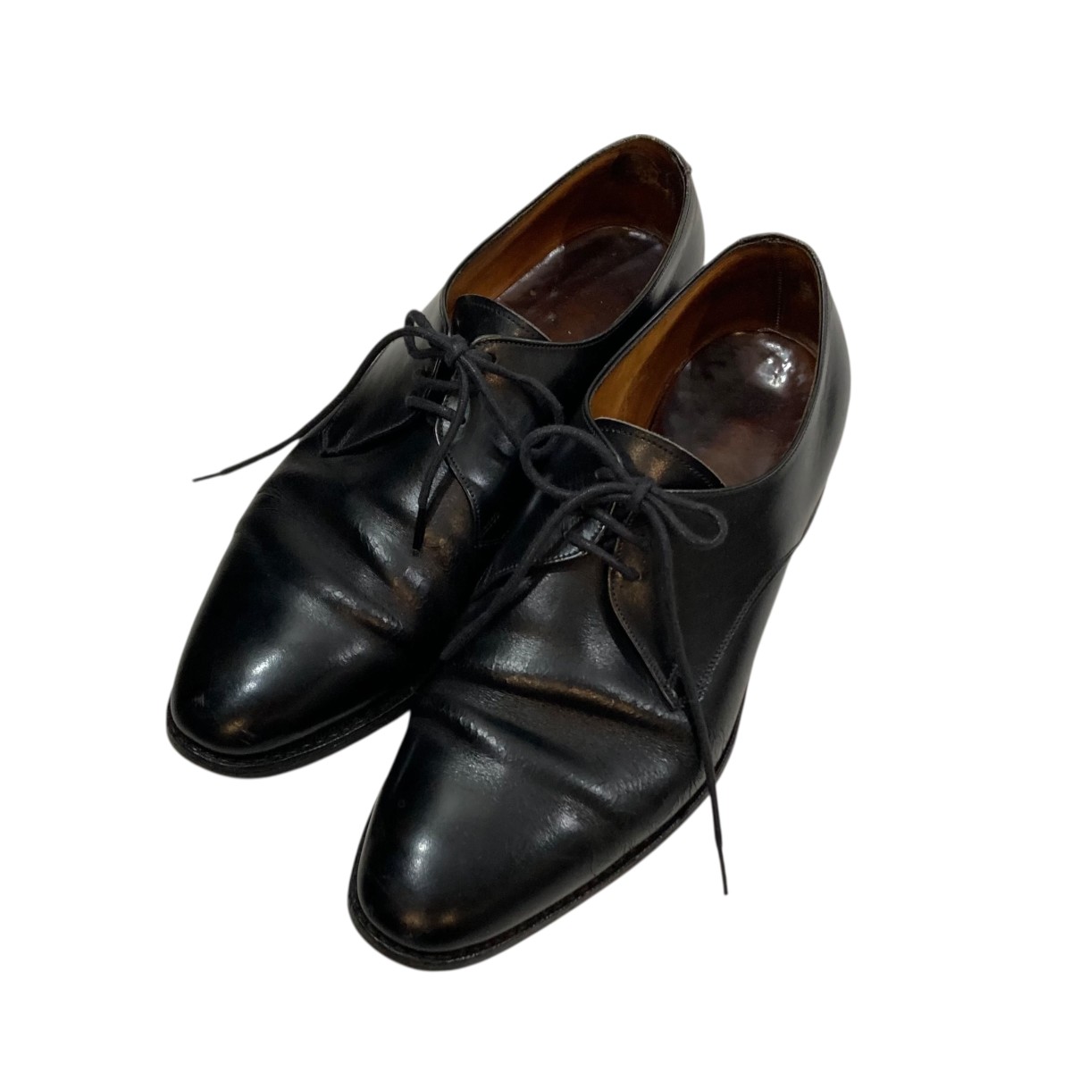 【中古】 Tricker’s WOODSTOCK レザーシューズ ブラック サイズ：7E 【価格見直し】