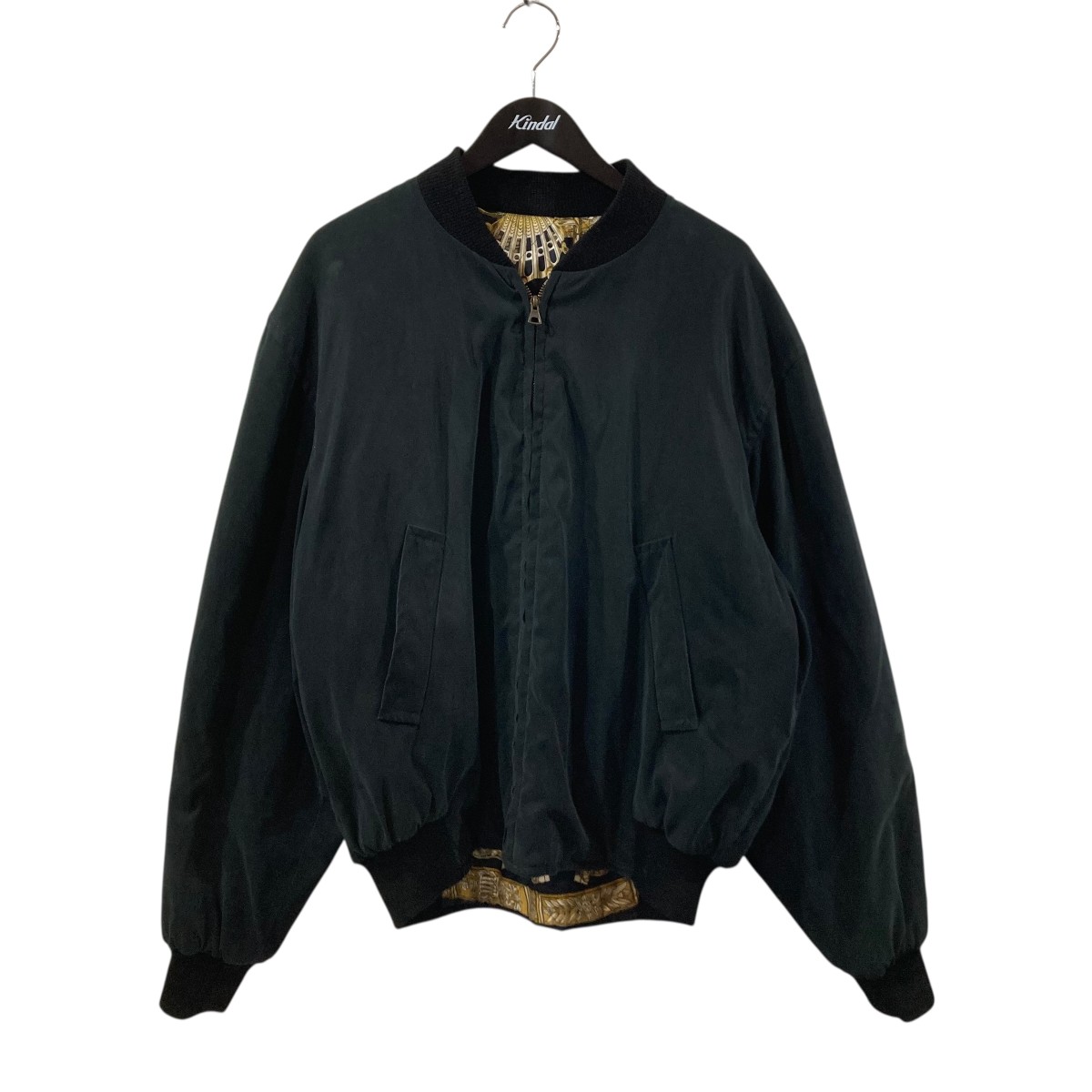 楽天市場】HERMES エルメス ジャケット 総柄 リバーシブル シルク