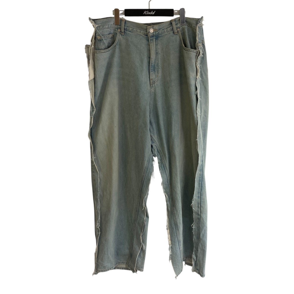 【中古】PROJECT G/RUPCYCLING DENIM PANTS デニムパンツ インディゴ サイズ:3【価格見直し】|ブランド古着のカインドオル