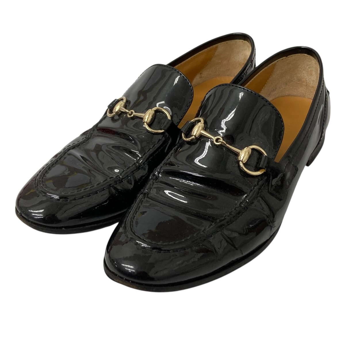 楽天市場】【中古】GUCCI ローファー レザー ブラック 表記サイズ：36