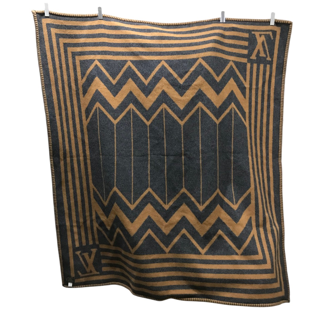 楽天市場】【緑屋質屋】ルイヴィトン M74966 ブランケット プレッド