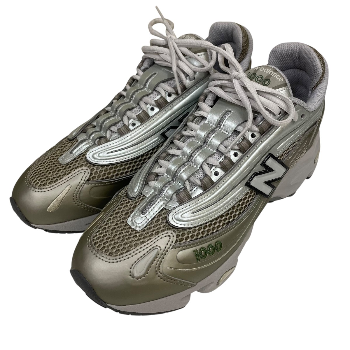 【中古】 NEW BALANCE　 1000 スニーカー M1000N シルバー サイズ：27.5cm 【111125】（ニューバランス）