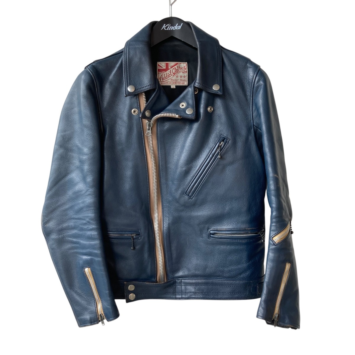 Addict clothes アディクトクローズ AD-01 38 ネイビー Addict clothes