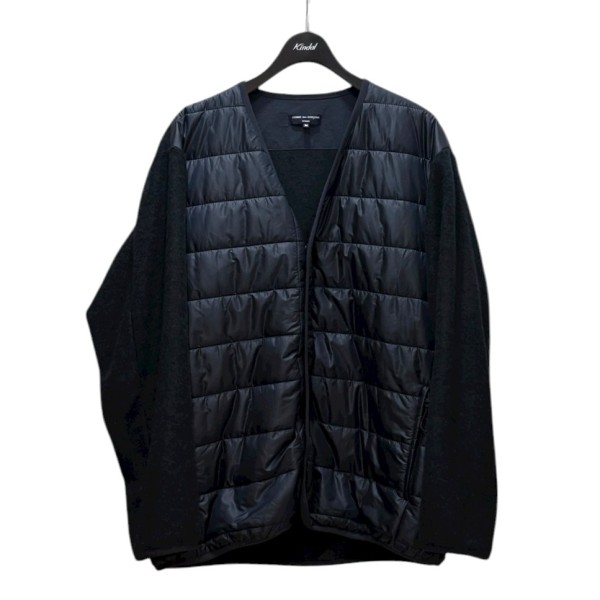【中古】 COMME des GARCONS HOMME　 WOOL PILE × NYLON RIP CROSS QUILT JK HN-T022　AD2024 ネイビー サイズ：M 【111125】（コムデギャルソンオム） 28,747円