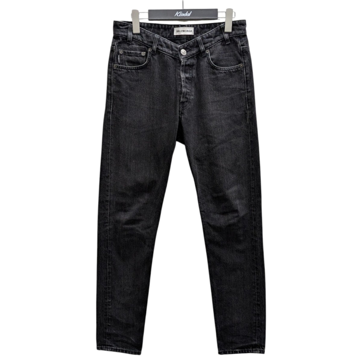 BALENCIAGA バレンシアガ 641460 TDW14 パッチドストレートレッグ 