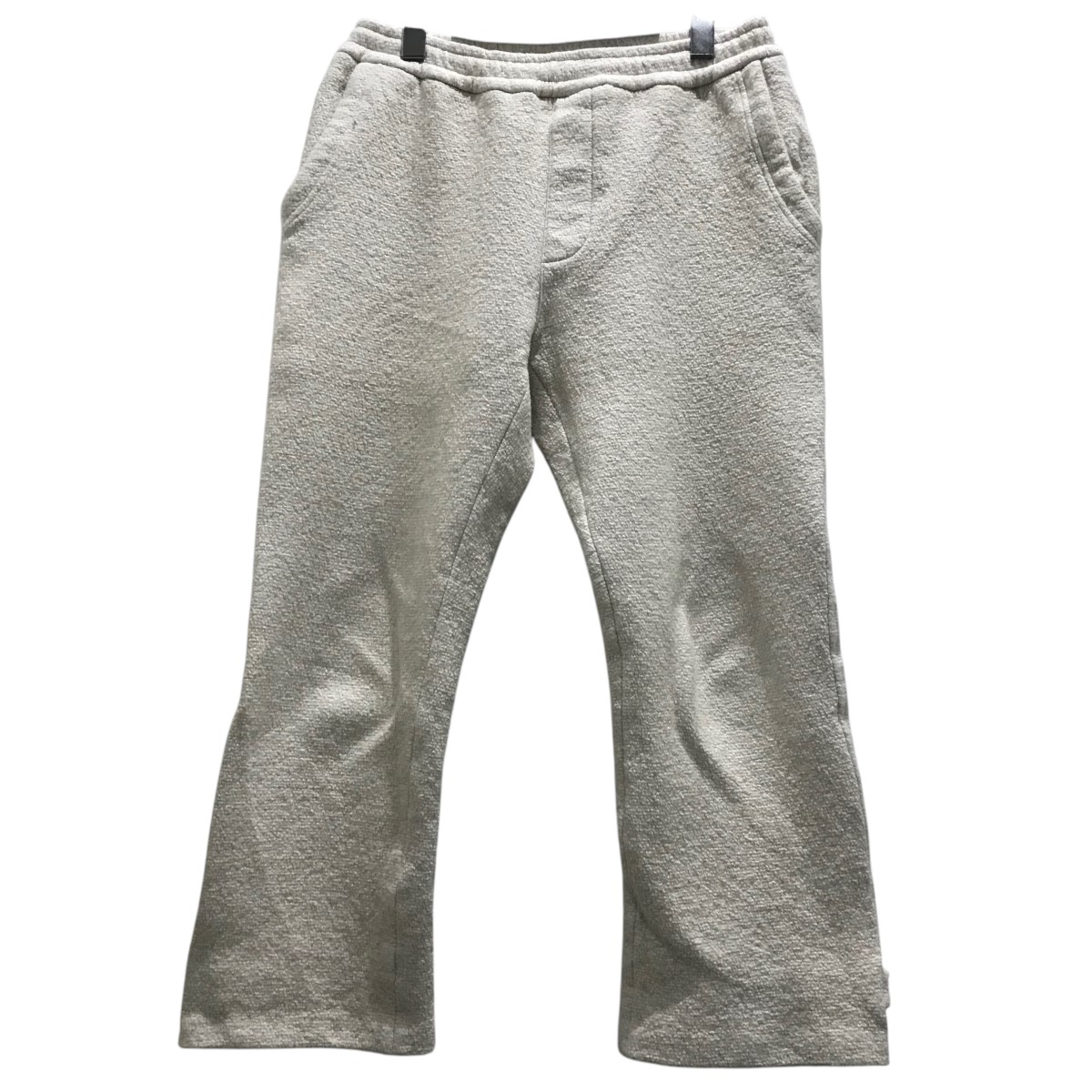 【中古】 CABaN ウールコットンダブルフェイス イージーパンツ 59-03-41-03005 オフホワイト サイズ：L 【価格見直し】