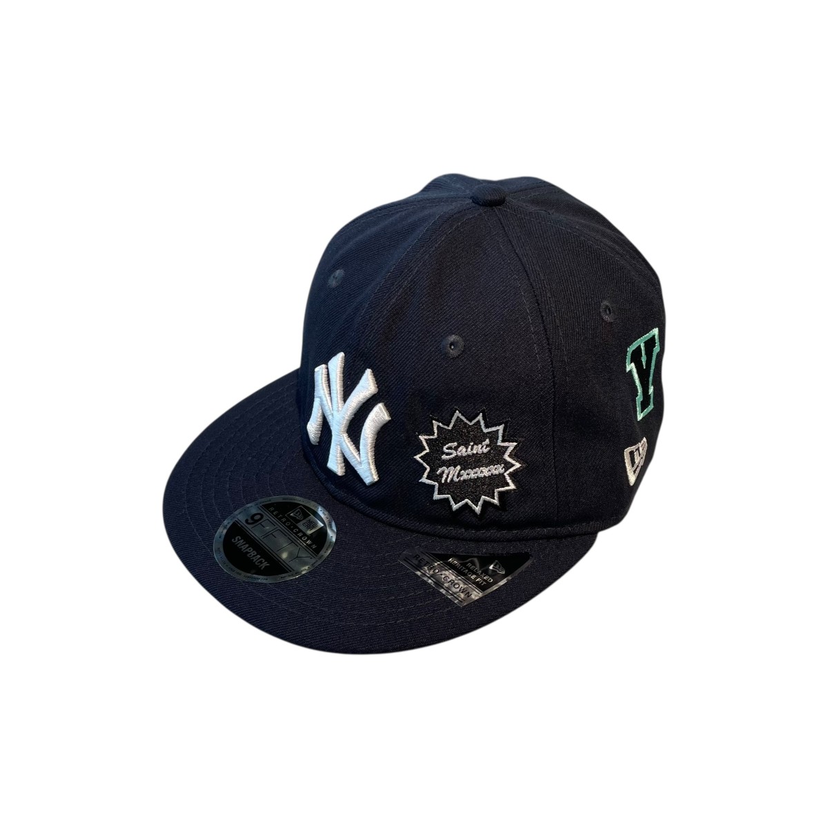 【中古】 SAINT MICHAEL NE_CAP ／ YANKEES キャップ SM-HR8-0000-C50 ネイビー 【価格見直し】