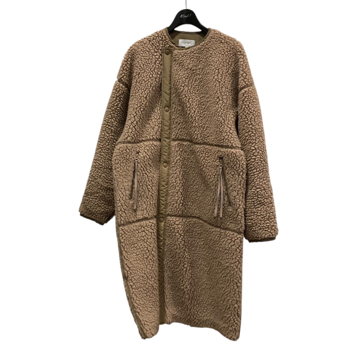 HYKE FAUX SHEARLING COAT ハイク ボアコート ロング HYKE ボアコート＆ジャケット – COLDBECK ONLINE
