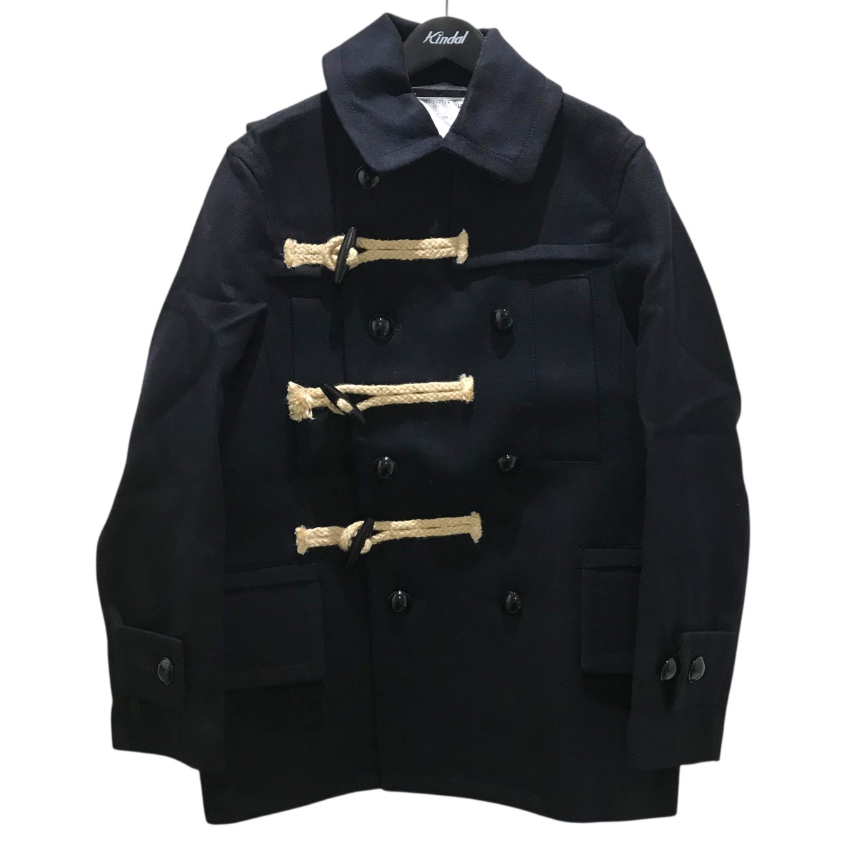 楽天市場】sacai サカイ 23AW Wool Melton Coat ウール メルトン