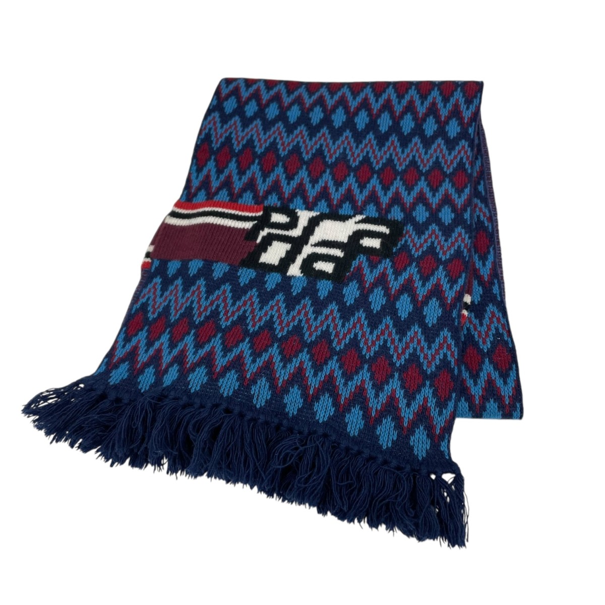 楽天市場】【アパレル】PRADA プラダ マフラー ロゴ カシミヤ グレー