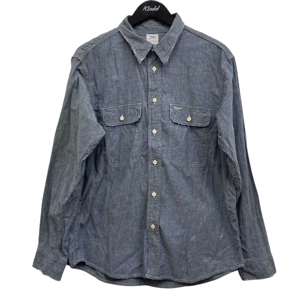 楽天市場】visvim ビズビム シャツ I.C.T 刺し子 デニムシャツ SS
