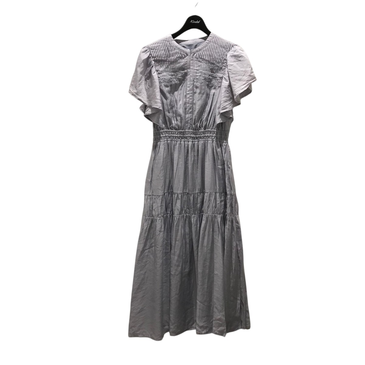 【中古】 Her lip to 【Little Butterfly Sleeve Dress】 リトルバタフライスリーブドレス 1251405120 ラベンダー サイズ：S 【価格見直し】
