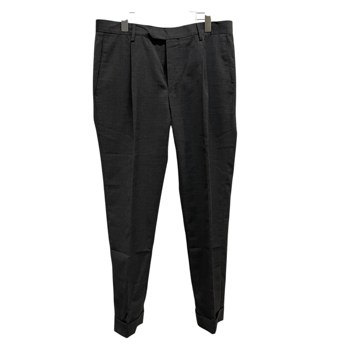 【中古】 GERMANO スラックスパンツ グレー サイズ：48 【価格見直し】