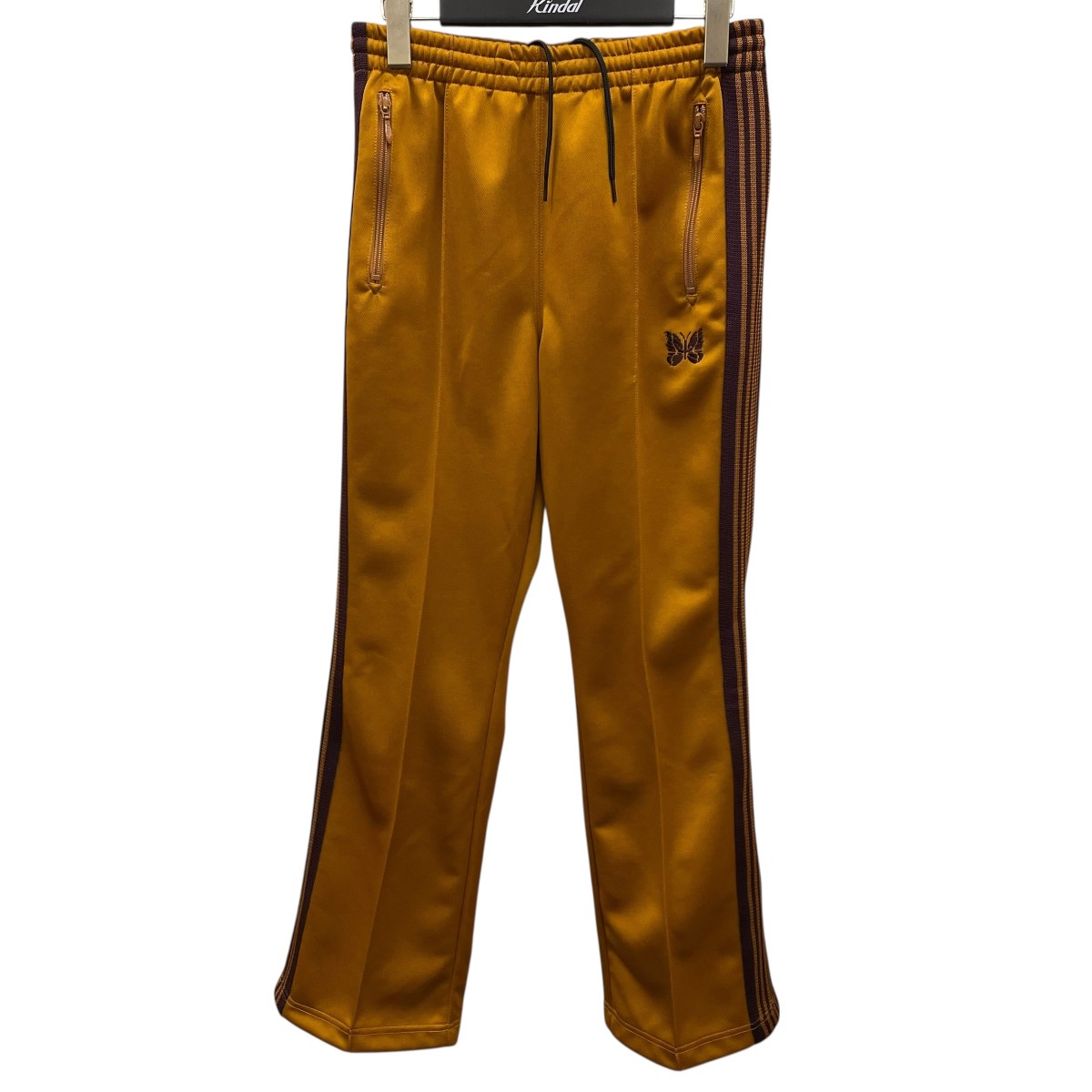 【中古】 Needles トラックパンツ IN183 ブラウン サイズ：XS 【価格見直し】