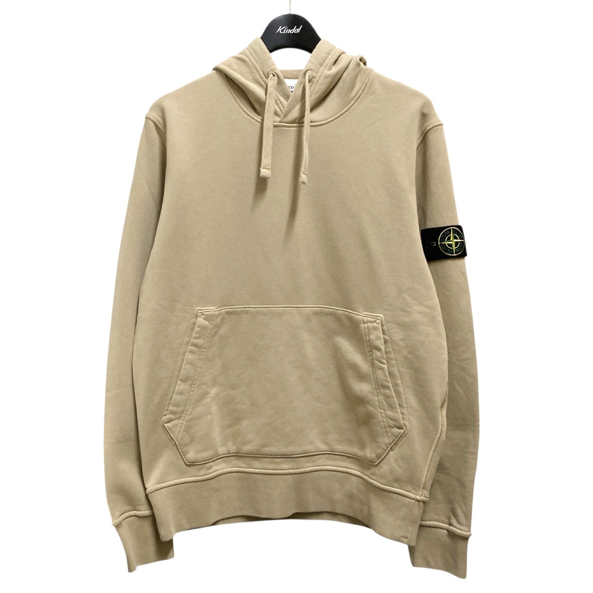 【中古】 STONE ISLAND　 プルオーバーパーカー K1S156100045 ベージュ サイズ：M 【161125】（ストーンアイランド）