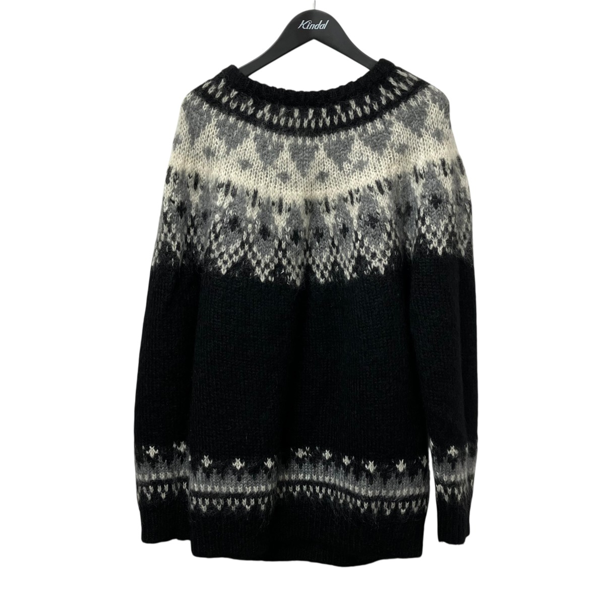 楽天市場】UNIFORM EXPERIMENT 21aw MOHAIR PANELED BORDER CREWNECK