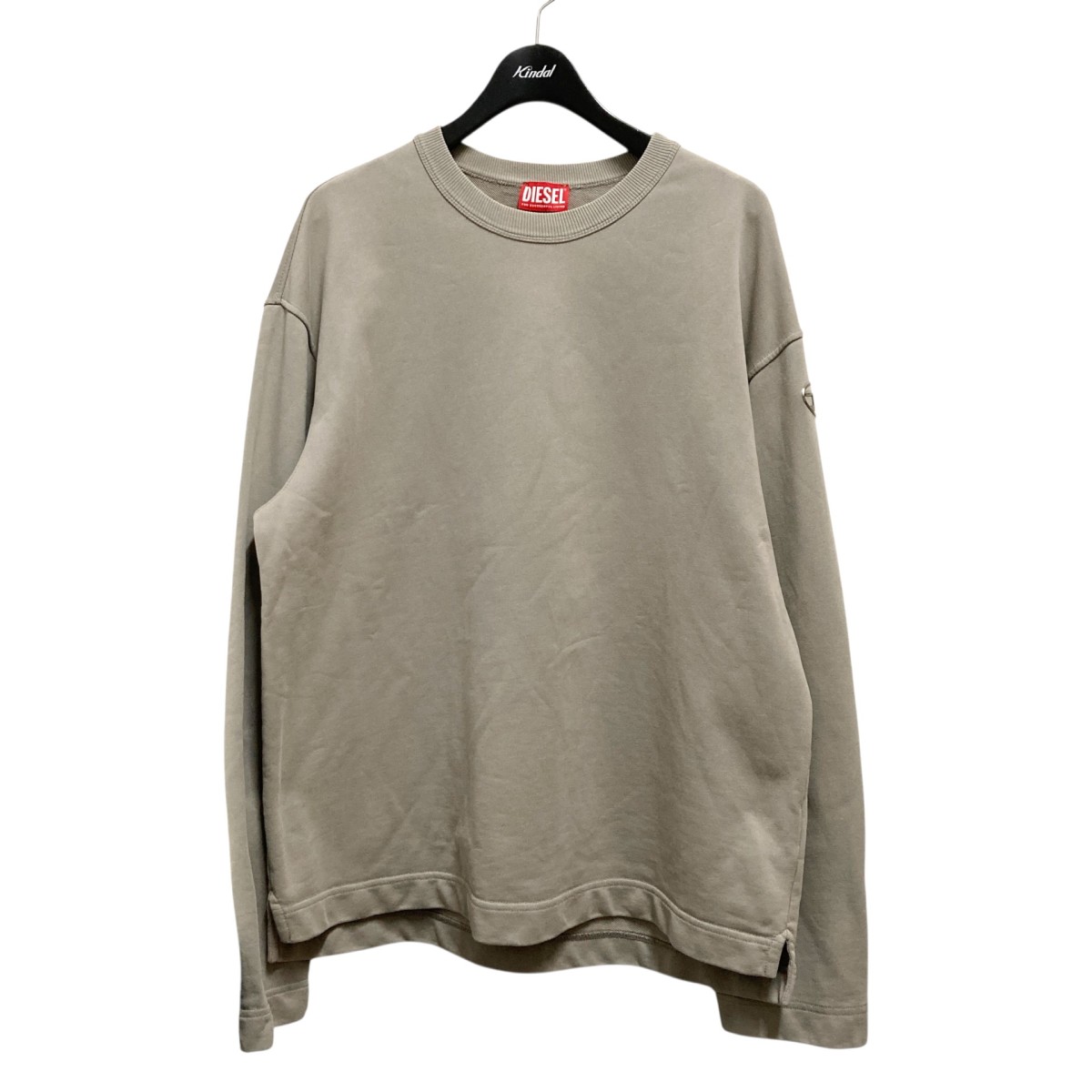 【中古】 DIESEL　 スウェットトレーナー A09857 S MACSIS OD グレー サイズ：M 【171125】（ディーゼル）