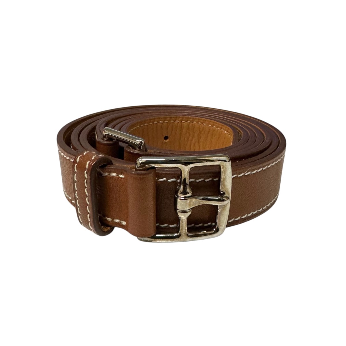 【中古】 HERMES　 エトリヴィエールベルト □N刻印 ブラウン 【181125】（エルメス）