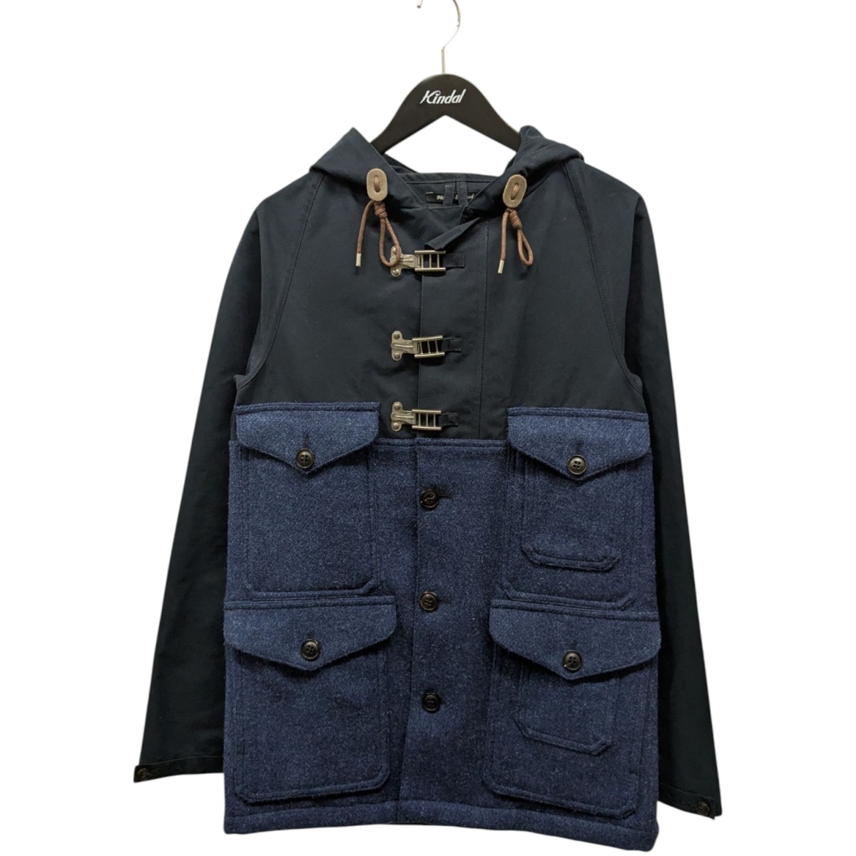 【中古】 NIGEL CABOURN クラシックカメラマンJK ジャケット ネイビー サイズ：46 【価格見直し】