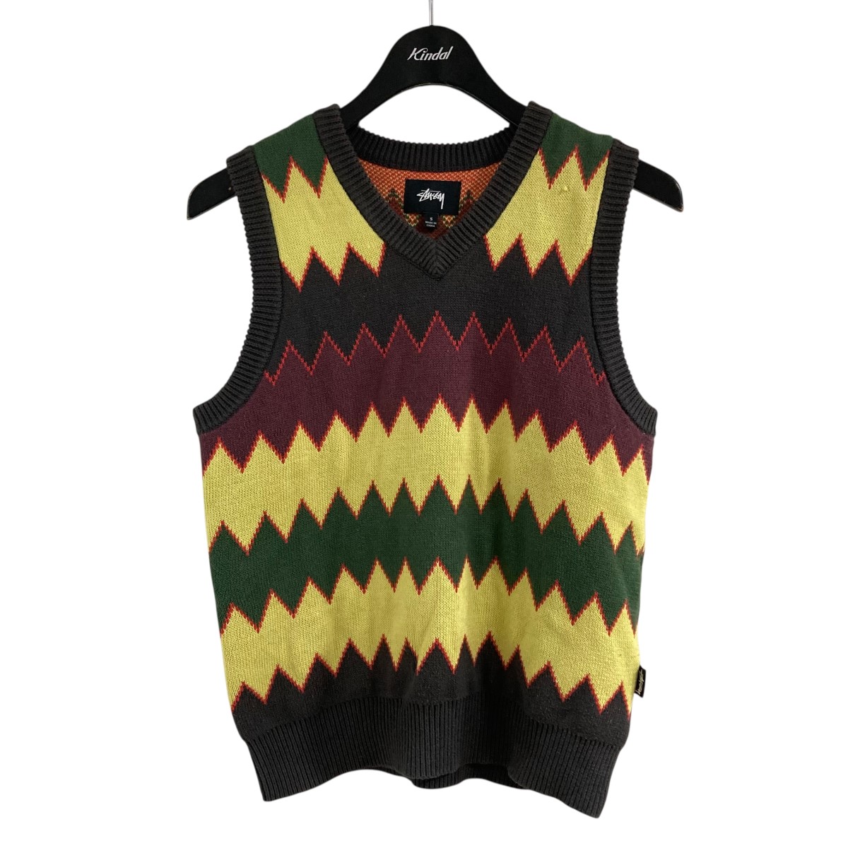 楽天市場】ステューシー ニットベスト モヘアベストSTUSSY BRUSHED