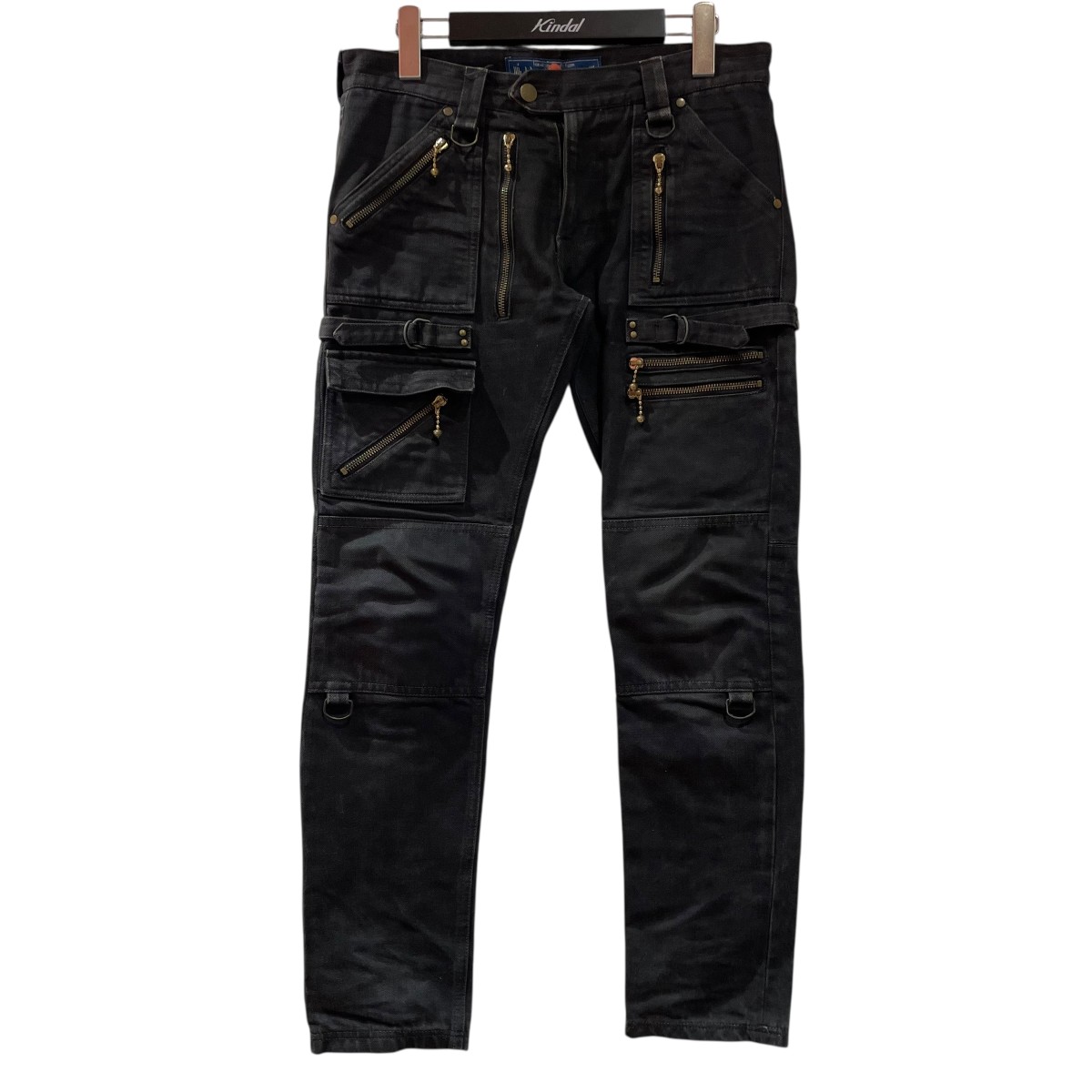 楽天市場】【中古】ブラックミーンズ BLACKMEANS レザー切替 ボーダー