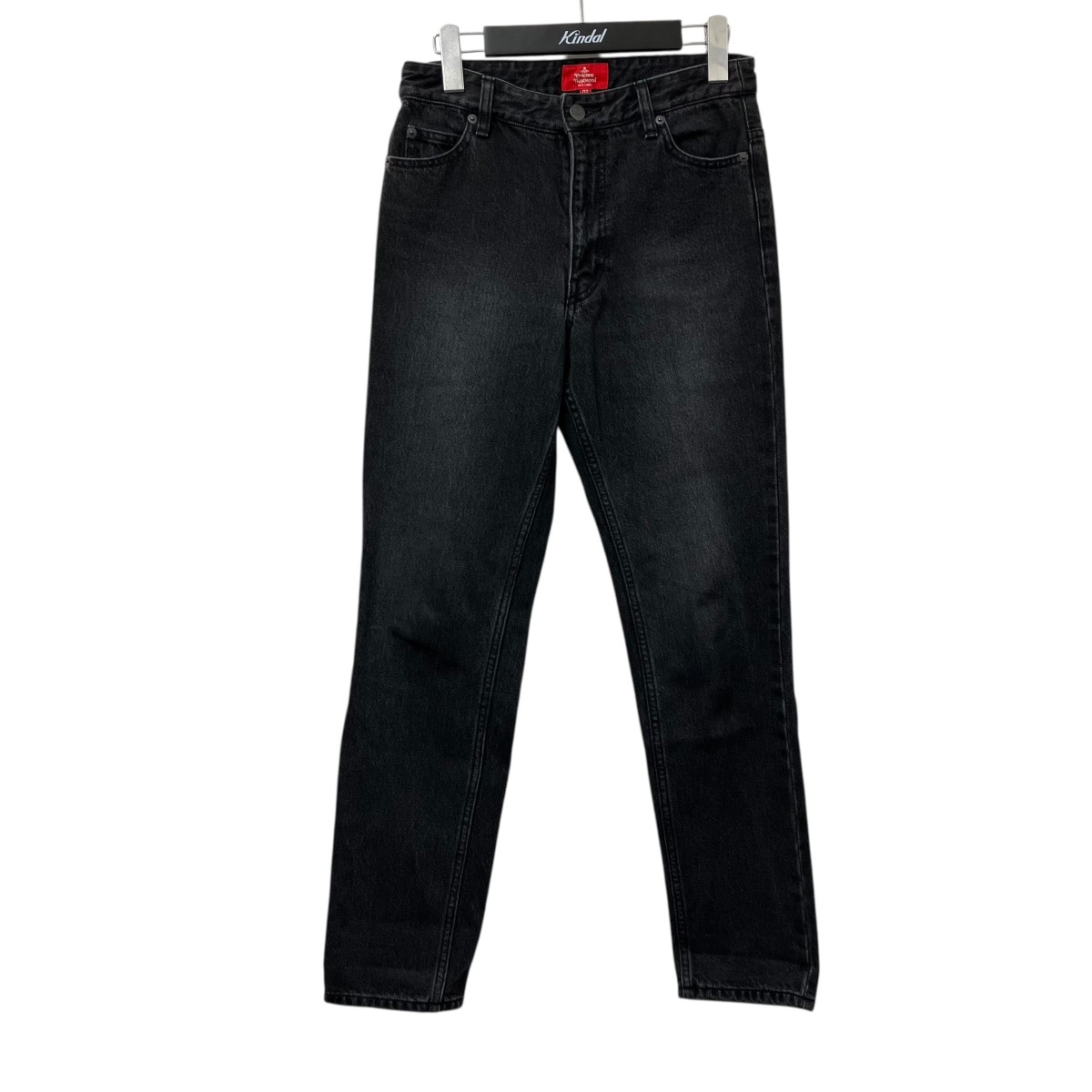 【中古】Vivienne Westwood RED LABEL デニムパンツ 16-12-741003 ブラックインディゴ サイズ:02 【191125】(ヴィヴィアンウエストウッドレッドレーベル)|ブランド古着のカインドオル