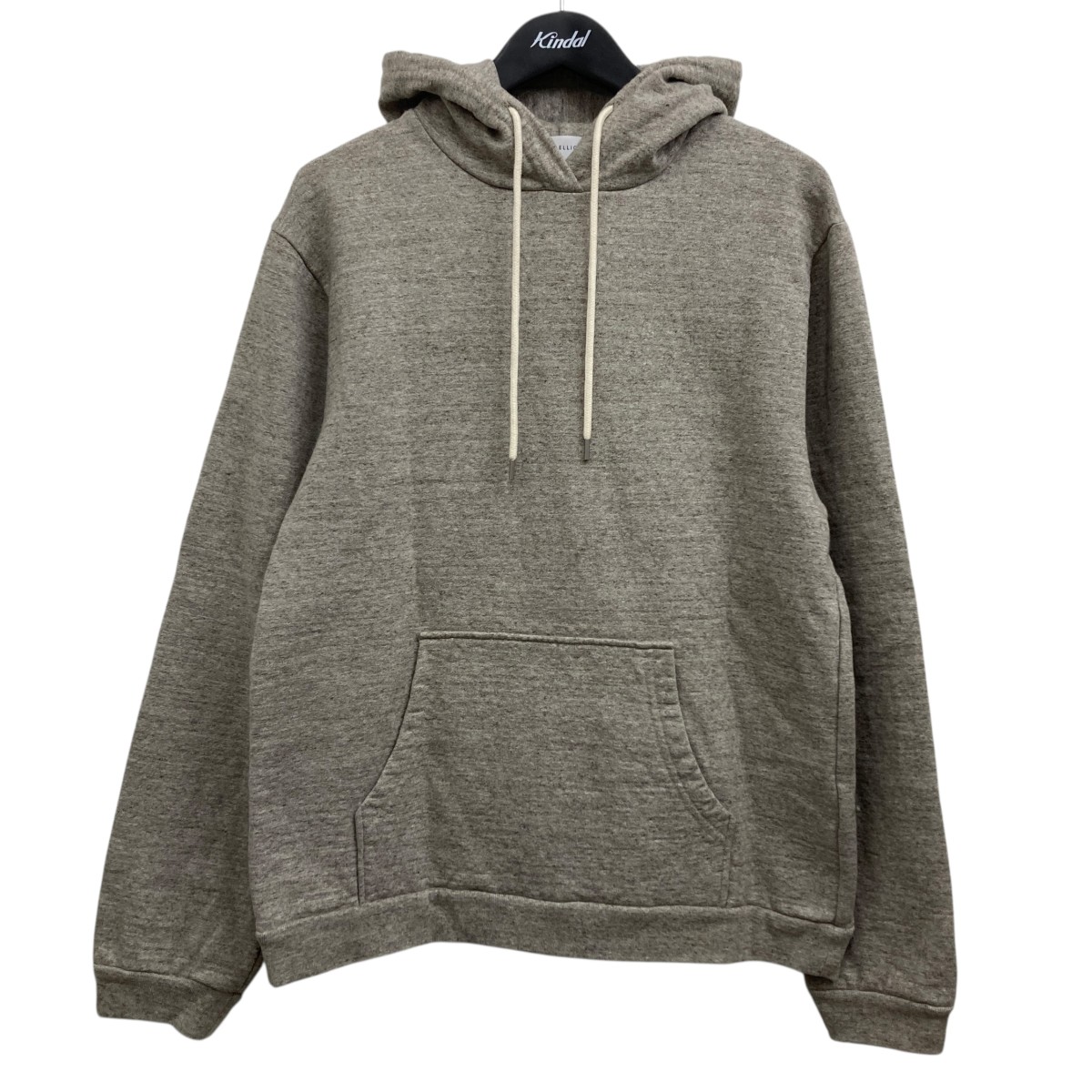 【中古】\u003cBR\u003eJOHN ELLIOTT\u003cBR\u003eカシミール混ティーシャツパーカー 薄墨色 大きさ：L\u003cBR\u003e【必要経費思いかえす】