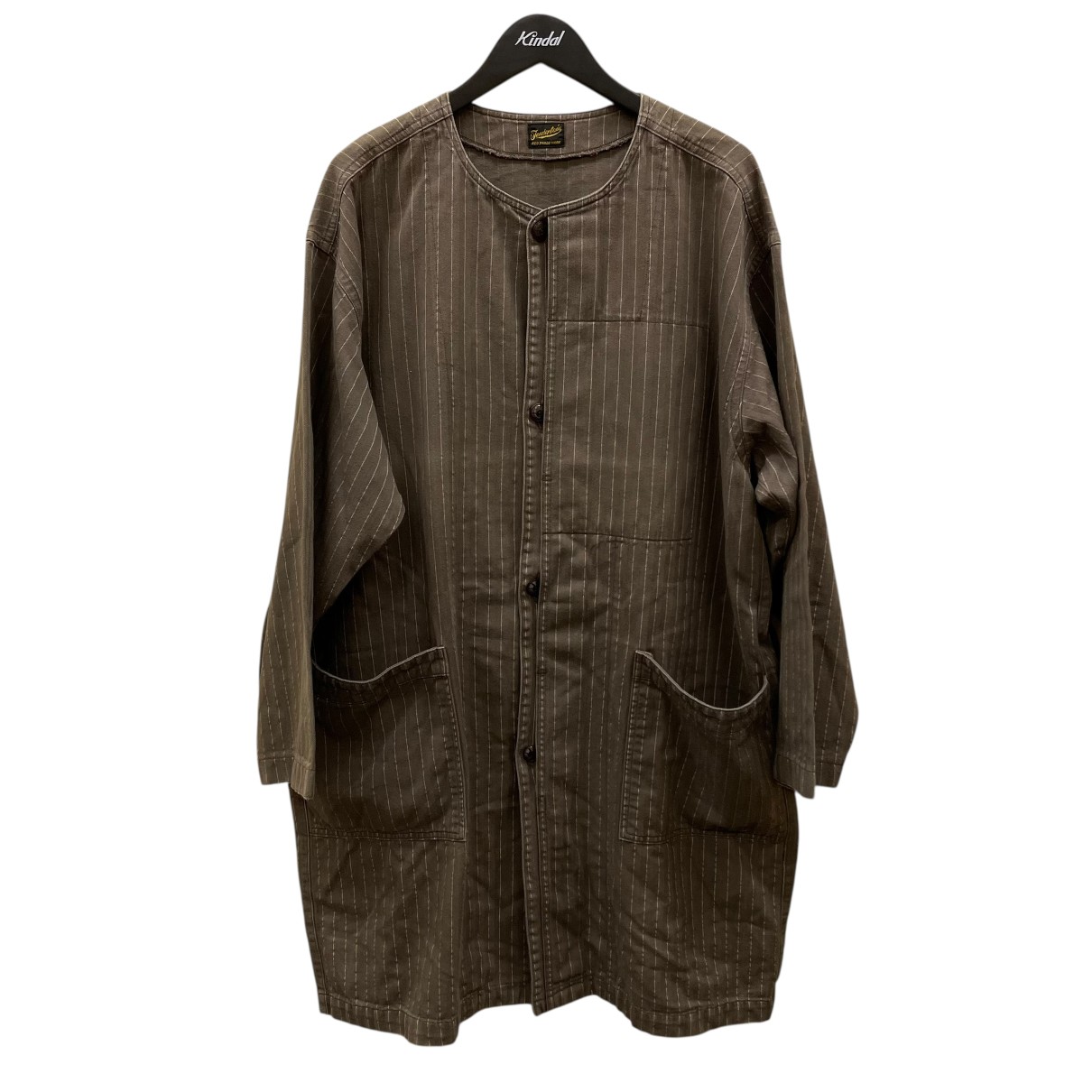 【中古】<br>TENDERLOIN<br>エンジニアコート 【ENGINEER COAT】 ブラウン サイズ：XL<br>【価格見直し】