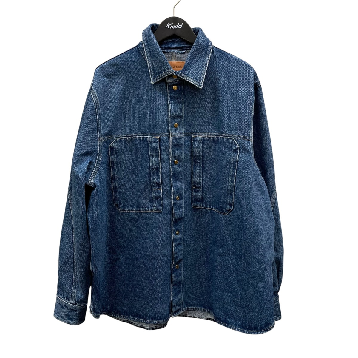 【中古】 TOM WOOD デニムシャツ 1159 343 8206 インディゴ サイズ：不明 【価格見直し】