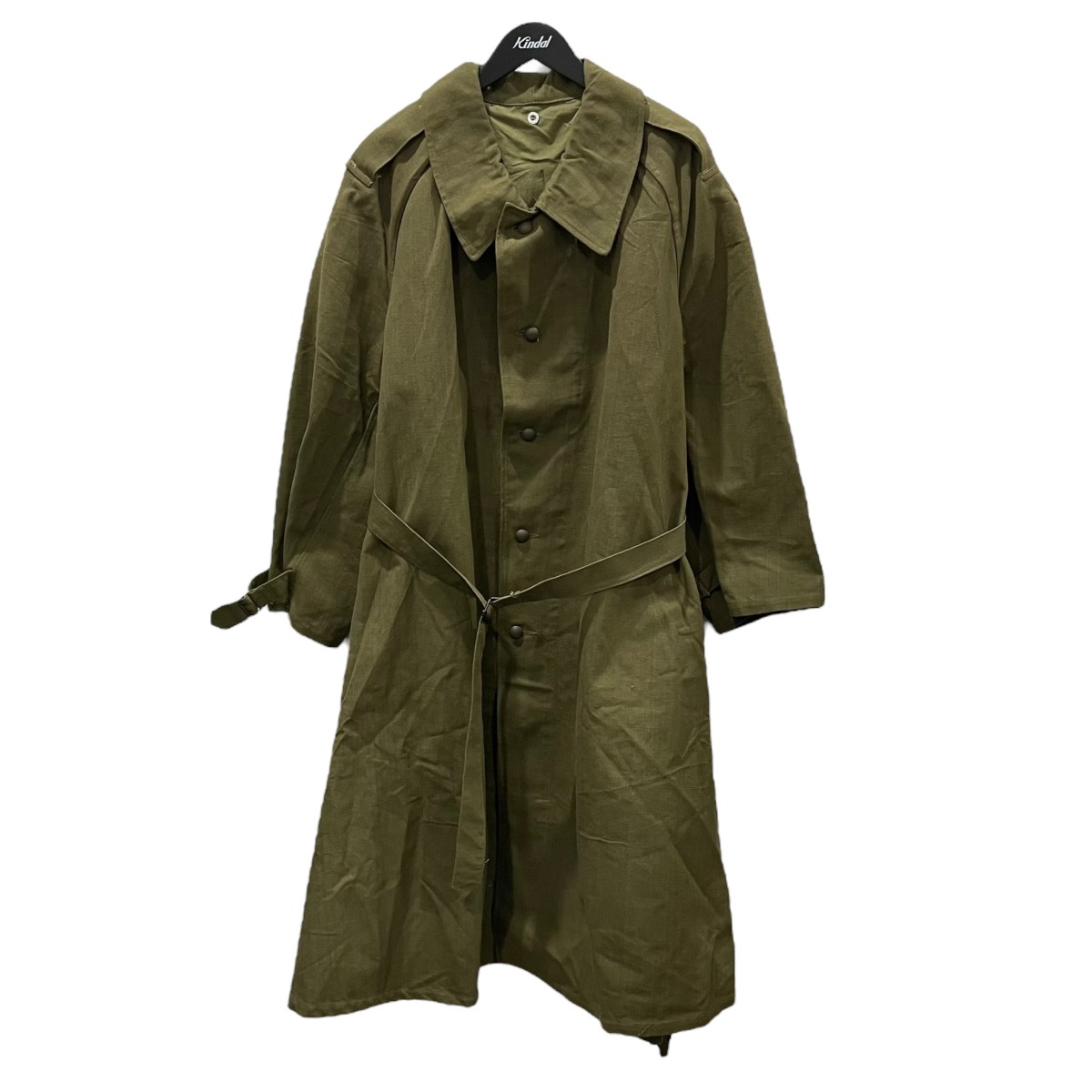 【中古】equipements militairesミリタリーコート オリーブ サイズ:不明【価格見直し】|ブランド古着のカインドオル