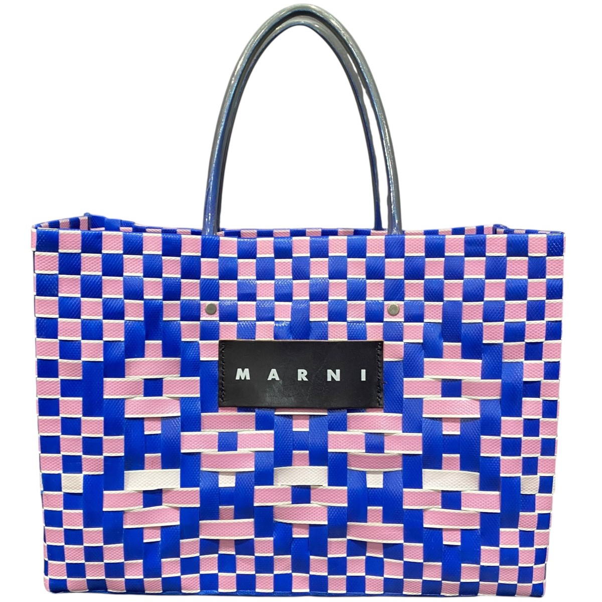 MANIMARIS ブラック かごバッグ レギュラーサイズ MANIMARIS ブラック かごバッグ レギュラーサイズ