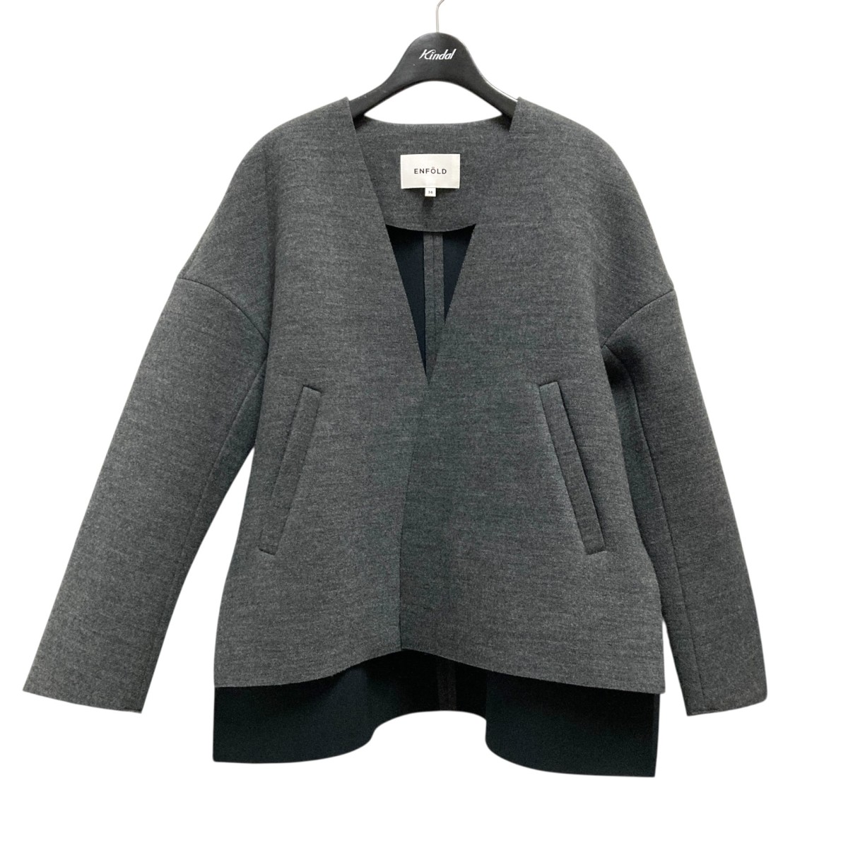 楽天市場】ENFOLD エンフォルド 24SS CAPE-LIKE JACKET ケープライク