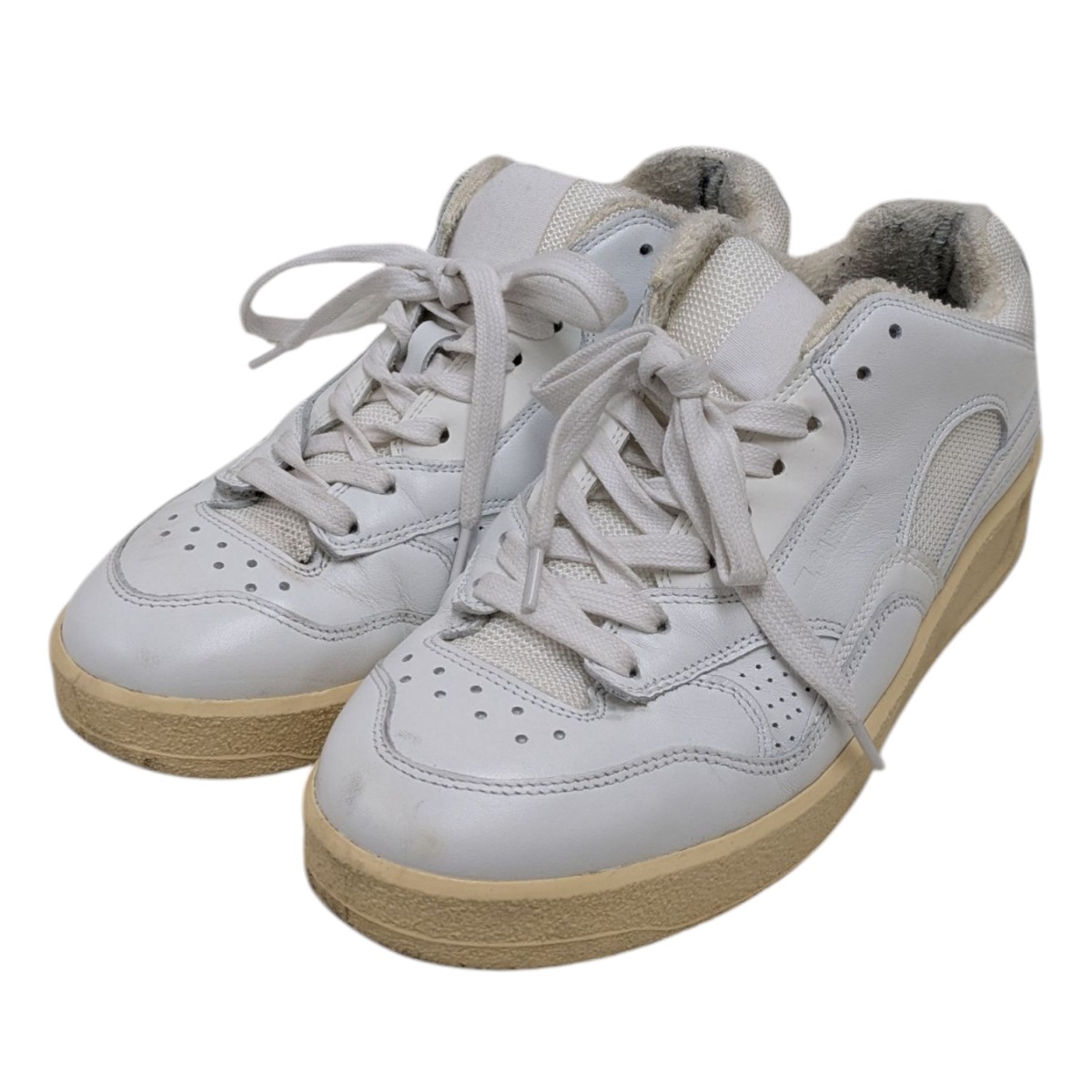 【中古】\u003cBR\u003eJIL SANDER\u003cBR\u003eローカットスニーカー 白いこと 大きさ：38\u003cBR\u003e【必要経費思いかえす】