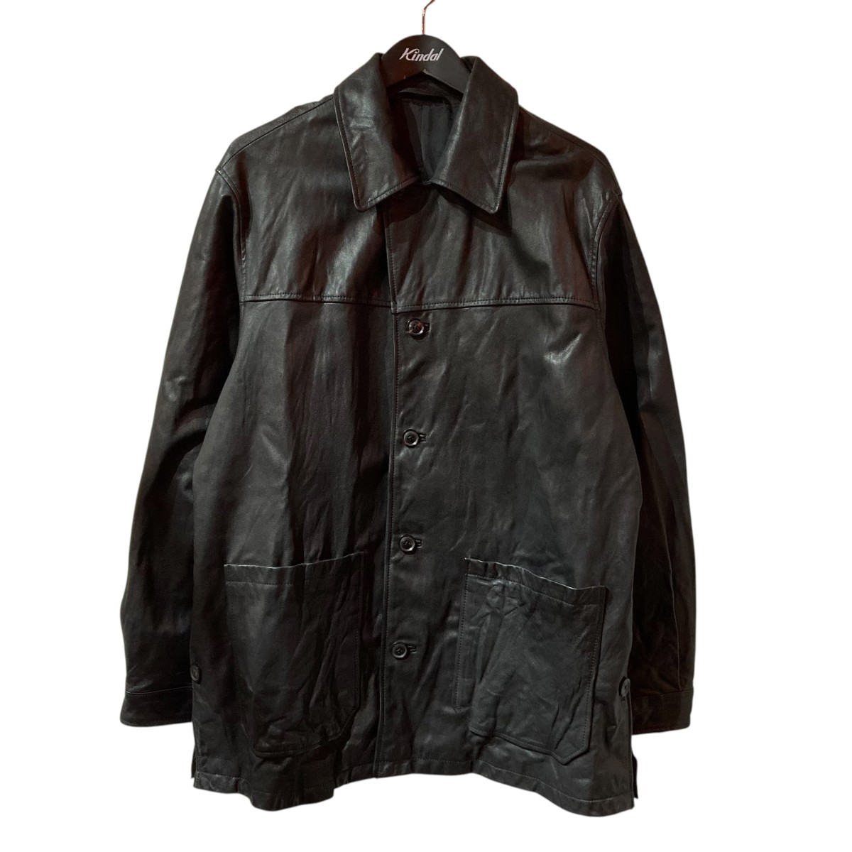 楽天市場】YOKE ヨーク 23SS GOAT LEATHER ZIP BLOUSON ボートレザー