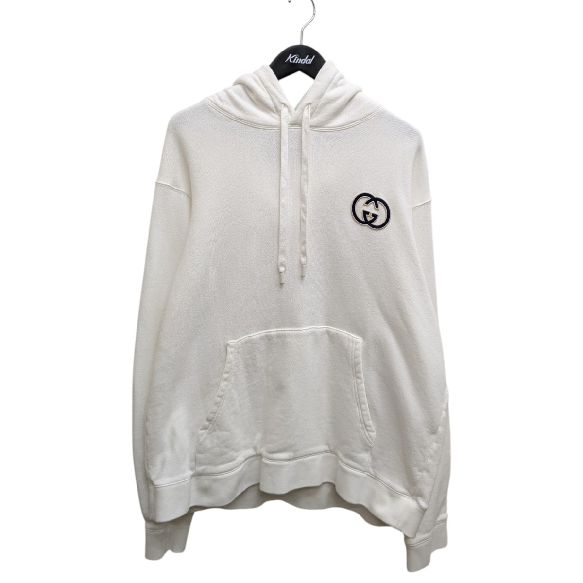 【中古】 GUCCI　 24SS パーカー 756649 XJFV9 ホワイト サイズ：XL 【251125】（グッチ）