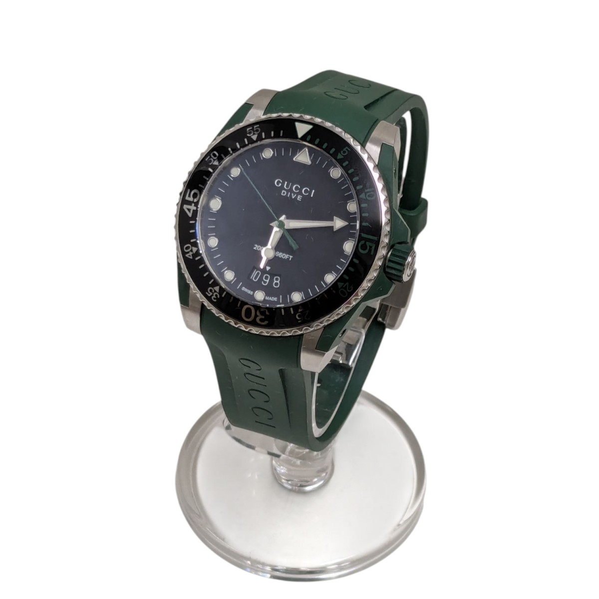 楽天市場】【ウォッチ】GUCCI グッチ ダイバーズ クリーム文字盤