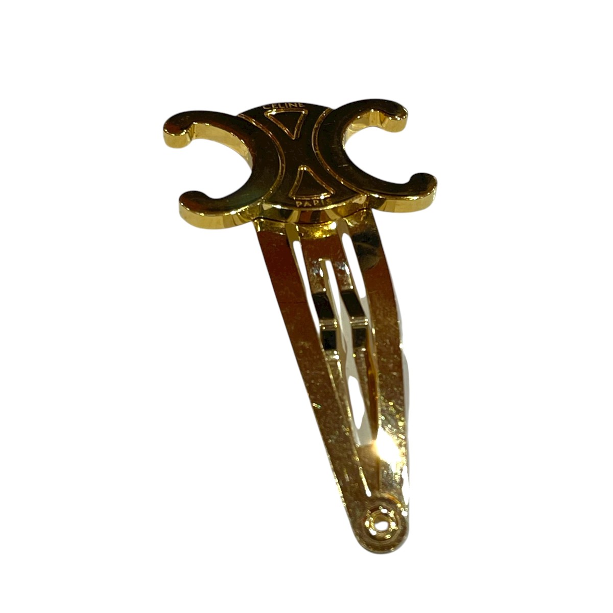 楽天市場】セリーヌ CELINE ヘアピン ヘアクリップ トリオンフ メタル