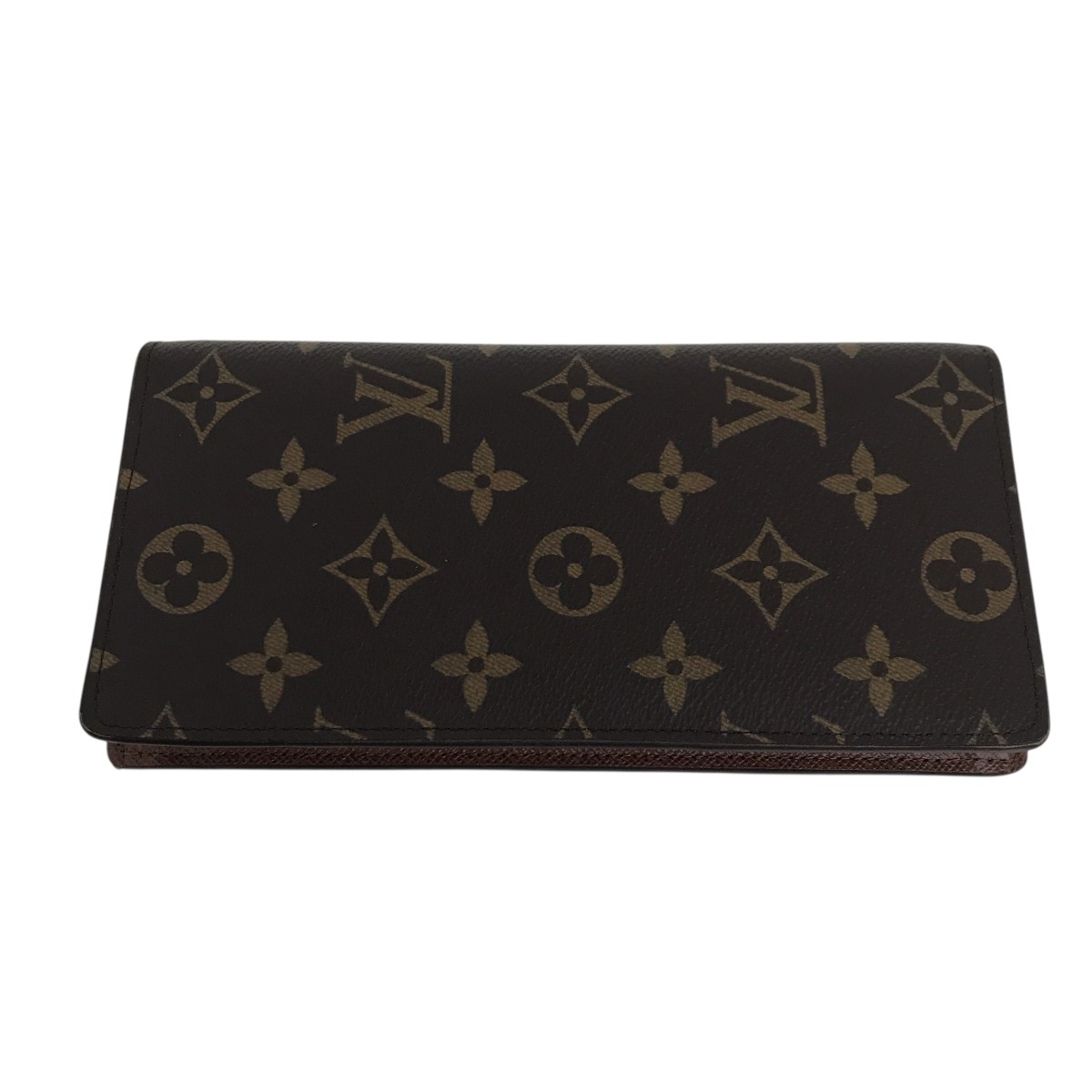 【中古】\u003cBR\u003eLOUIS VUITTON\u003cBR\u003eモノグラム ポルトフォイユブラザ がま口 M66540 赤銅色\u003cBR\u003e【必要経費思いかえす】 バッグ・小物・ブランド雑貨-メンズ財布-財布・ケース