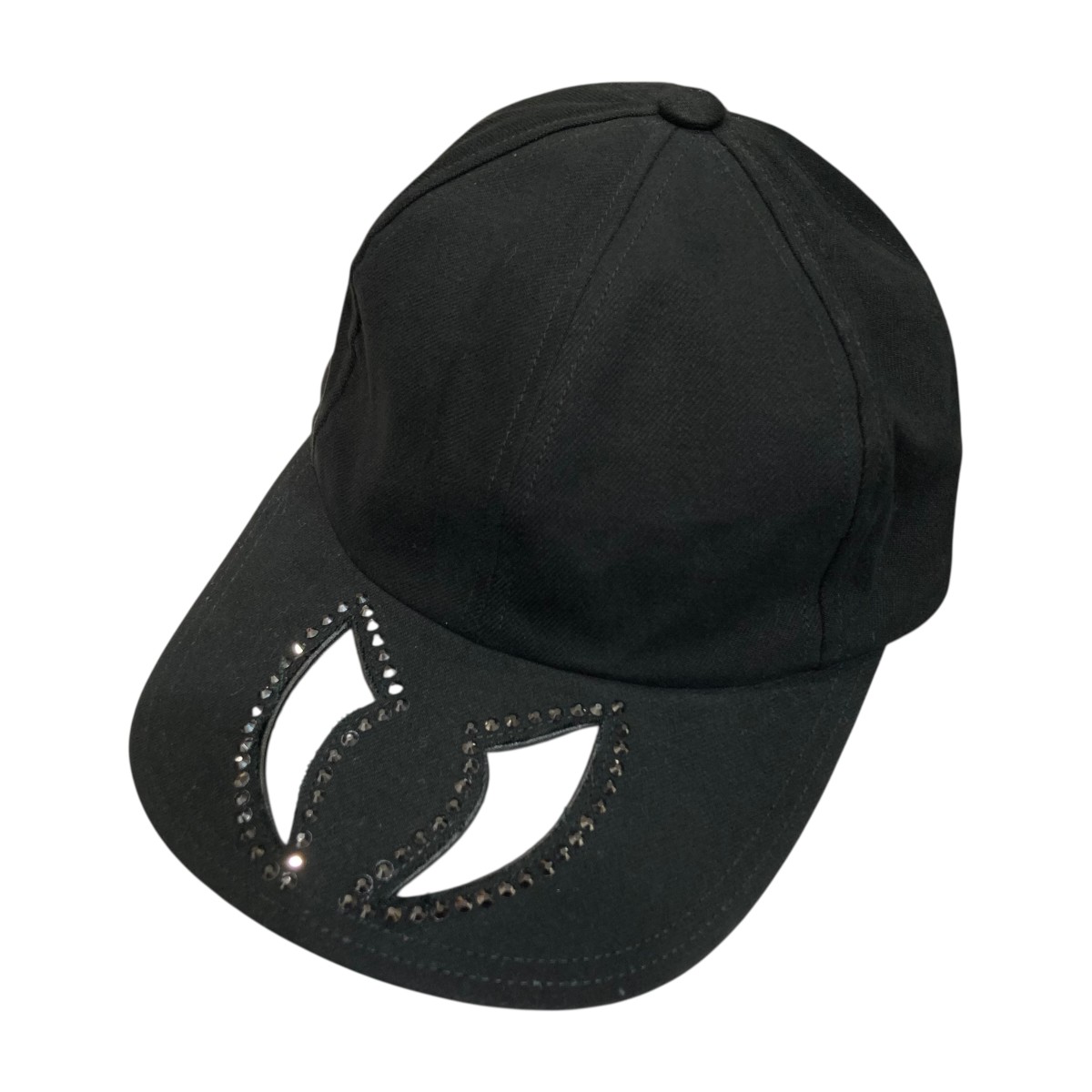 【中古】 MASU vampire cap ビジューキャップ MPFW-0J1024 ブラック サイズ：FREE 【価格見直し】